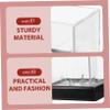 BESPORTBLE Baseball Case Display Storage Box Plastic Cube for Collectibles Ball Display Holder view 2