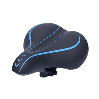 Anneome Comfortable Bike Saddle with Shock Absorption Ergonomic Design for Men Women Fits Mountain Road Bikes Breathable Cushion for Black Blue
