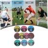 LIOOBO Professional Soccer Sign Discs Football Training Tools Soccer Training Markers Sturdy PVC for School and Home view 3