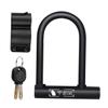 LIOOBO Anti-Theft u Lock for Bike Heavy Duty Mountain and Road Bicycle Security Lock with Easy Install Bracket and Protective Cover Keys Included for Outdoor Use view 1