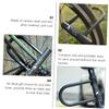 LIOOBO Anti-Theft u Lock for Bike Heavy Duty Mountain and Road Bicycle Security Lock with Easy Install Bracket and Protective Cover Keys Included for Outdoor Use view 2