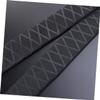 Hohopeti Non-Slip Protective Polyolefin Heat-Shrink Tube Fishing Rod Handle Sleeve Cover Comfortable Sweat-Absorbing Black Diameter view 3
