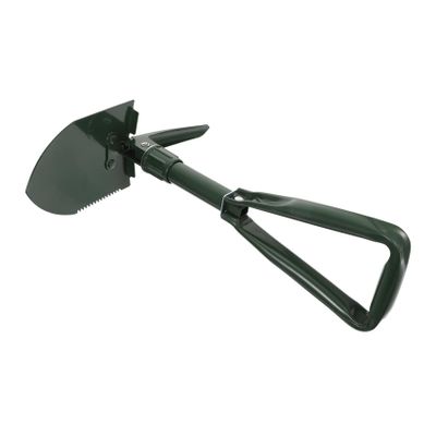 BESPORTBLE 1set Stainless Steel Folding Snow Shovel Canvas Bag Practical Garden Tool for and Ice Removal Winter Camping and Outdoor Activities
