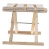 BESPORTBLE Mini Stool Collapsible Stool Chairs for Fishing Folding Camp Portable Chair Portable Nylon Small Extendable Wood 28c Aldult view 1