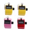 LIOOBO 4pcs Handheld Tally Counters Mini Click Counters for Sports Games and Knitting Plastic Design Function Random view 1