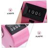 LIOOBO 4pcs Handheld Tally Counters Mini Click Counters for Sports Games and Knitting Plastic Design Function Random view 3