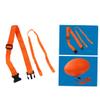 BESPORTBLE 2pcs PVC Safety Belt for Pool Exercise Aquatic Fitness Equipment Lifebuoy Rope view 1