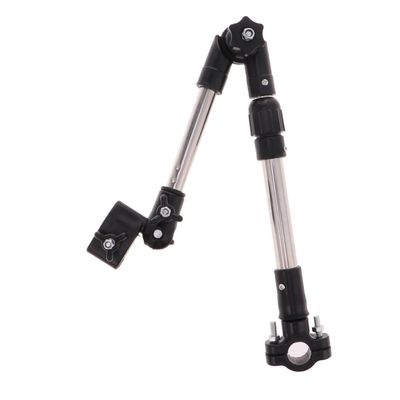 Anneome Practical Bike Umbrella Stand Retractable Detachable for Easy Installation