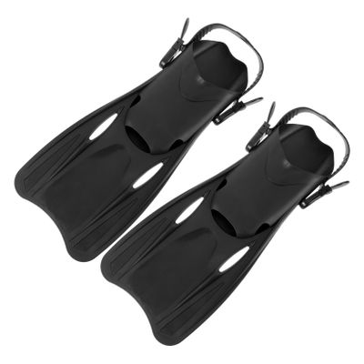 BESPORTBLE 1pair Plastic Swimming Fins for Snorkeling Lightweight Flippers for Adults Versatile Diving and Training Equipment Fits Shoe