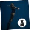 BESPORTBLE 1pair Plastic Swimming Fins for Snorkeling Lightweight Flippers for Adults Versatile Diving and Training Equipment Fits Shoe view 2