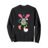 Crazy Cartoon Character Artificial Intelligence Concept Sweatshirt view 1
