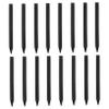 Anneome 16pcs Shaped Plastic Tent Pegs for Outdoor Camping Durable Ground Stakes for Tents Canopies and Gardening Easy to Install Stable Support Highly Visible