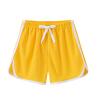 Girls Boys Running Athletic Cotton Shorts, Kids Fashion Cotton Beach Sports Workout Youth Volleyball (Yellow, 2 Year) view 1