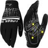 Exercise Gloves Full Finger for Men Women with Padding, Full Hand Gym Weight Lifting Gloves Male Female, Non Slip Fitness Gloves Extra Grip for Cycling Climbing Weights Hiking (Black, XL) view 1