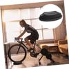 Anneome 2pcs Bike Front Wheel Riser Stabilizer Non-Slip Bike Wheel Stand for Mountain and Road Durable Material for Indoor Training Black Color view 3