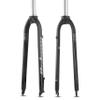 BOLANY Bike Rigid Suspension Forks 1-1/8" Threadless Straight Steerer Universal 26/27.5/29" Disc Brake 9mm QR MTB Front Forks Aluminum Alloy Super-Light Bike Forks view 1