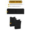 KRYDEX 5.56 Double Mag Insert 7.62 Magazine Pouch Kangroo Magazine Holster with Polymer Mag Insert (Double Style/Black) view 3