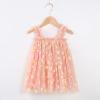 Baby Girl Dress Sleeveless Tutu Dress Butterfly Tulle Dress Flower Girl Birthday Party Princess (Pink, 18-24 Months) view 2