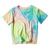 AIMAOMI Kids Toddler Baby Girls Spring Summer Colorful Print Short Sleeve Tshirt Outfits Toddler Short (Yellow, 6-7 Years) view 1