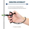 Tatoc Bow Release Thumb Archery 360 Rotatable Thumb Release for Compound Bow 3/4 Finger Release-Bow Trigger (Black) view 4