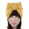 1Pack Women'S Chemo Headscarf Soft Pre-Tied Cancer Headwear Scarves Caps Turban Pretied Head Scarves (Yellow, One Size) view 3