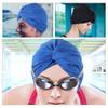 Baluue 2pcs Women Swim Cap Adult Swimming Hat for Hair Comfortable Easy to Wear Includes Colors for Pool and Beach Use view 2