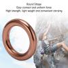 Topyond 20KN Rappel Ring, Aluminum Alloy Round Rappel Ring for Climbing for Mountain Climbing, Tree Climbing, and Adventure Sports view 2