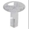 Hillman Automotive Key Blank DA37 Double Sided for Nissan view 1