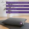 Yogikuti Cotton-Filled Iyengar Yoga Pillow, Cotton Cushion Best for Back & Neck Support in Restorative Pose, Meditation (Grey) view 2