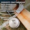 Cricket Hard Balls for Club, Practice,Test Matches,one Day,T20 Matches Games Hand Stitched,Tanned Leather Polished,County Crown Match (156g / 5.5oz) (White) view 4