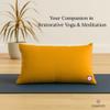 Yoga Pillow, Yoga Pillow for Meditation Practices, Versatile Meditation Bolster, Comfortable Floor & Kneeling Pillow, Iyengar yoga pillow - Comfort for Every Practice view 2