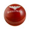 Leather Cricket Hard Balls for Club, Practice,Test Matches,one Day,T20 Matches Games Hand Stitched,Tanned Leather Polished,County Cricket Crown Match Cricket Balls Red, White (156g / 5.5oz) view 1