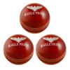 Leather Cricket Hard Balls for Club, Practice,Test Matches,one Day,T20 Matches Games Hand Stitched,Tanned Leather Polished,County Cricket Crown Match Cricket Balls Red, White (156g / 5.5oz) view 2