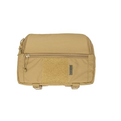 FHF Gear Lumbar Pack  MOLLE-Compatible Hip Belt Storage Pouch for Hunting, Tactical & Fishing Gear with Zippered Pockets, Coyote Brown