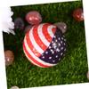 BESPORTBLE 2pcs Us Flag Pattern Golf Practice Balls Lightweight Layers for Beginners Long Distance Training Control for Tennis and Warm Ups view 4