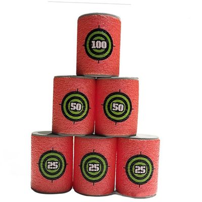 KOMBIUDA 12pcs Eva Shooting Targets for Boy Girl Durable Toy for Outdoor Games Compatible Toy Blasters for Fun and Training Activities