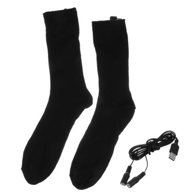 KOMBIUDA Cotton Winter Smart Heating Socks Comfortable Elastic Thermal Outdoor Stockings for Cycling Camping and Climbing No Battery