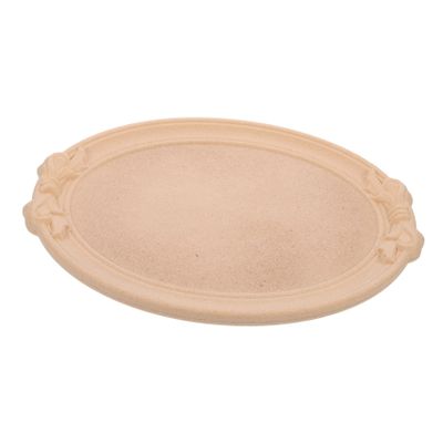 FELTECHELECTR Wooden Serving Tray for Fruits Breads Rustic Decorative Plate for Kitchen Dining for Parties Weddings Holiday Events Versatile Storage Tray for Snacks Treats