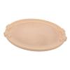 FELTECHELECTR Wooden Serving Tray for Fruits Breads Rustic Decorative Plate for Kitchen Dining for Parties Weddings Holiday Events Versatile Storage Tray for Snacks Treats view 1