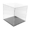 KOMBIUDA Football and Basketball Display Case Storage Box Dust for Collectors for Showcasing Sports Memorabilia view 1