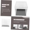 KOMBIUDA Football and Basketball Display Case Storage Box Dust for Collectors for Showcasing Sports Memorabilia view 3