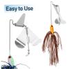 KOMBIUDA Bait Metal Baits Double Willow Elastic Skirt for Topwater Fishing view 2