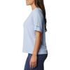 Columbia Women's Boundless Trek Short Sleeve Shirt (US, Alpha, X-Large, Regular, Regular, Whisper) view 3