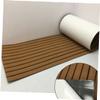 KOMBIUDA Synthetic Boat Deck Cushion 1pc Non-Slip Mat for Yacht Outdoor Deck 45x240cm Protective Practical view 4