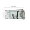 BESPORTBLE 10pcs Foldable Nylon Mesh Shrimp Net Aquaculture Cage for Crab and Lobster Fishing Rectangular Design Random for Indoor and Outdoor Use view 4