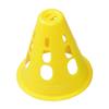 KOMBIUDA 20pcs Skating Training Cones Windproof Roadblock Markers for Roller Skating and Agility Drills Durable Plastic Hollow Style view 1