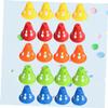 KOMBIUDA 20pcs Skating Training Cones Windproof Roadblock Markers for Roller Skating and Agility Drills Durable Plastic Hollow Style view 3