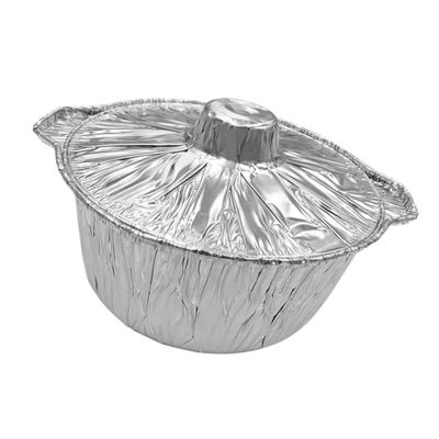 KOMBIUDA Outdoor Portable Barbecue Pan Multi-Function Camping Cookware with Cover High-Temperature Resistant for Picnics Grilling and Food Storage