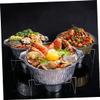 KOMBIUDA Outdoor Portable Barbecue Pan Multi-Function Camping Cookware with Cover High-Temperature Resistant for Picnics Grilling and Food Storage view 4