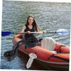 KOMBIUDA Durable C-Shaped Kayak Deck Buckle Set with Rivets Lightweight Easy to Install for Kayak Accessories and Outdoor Use view 2